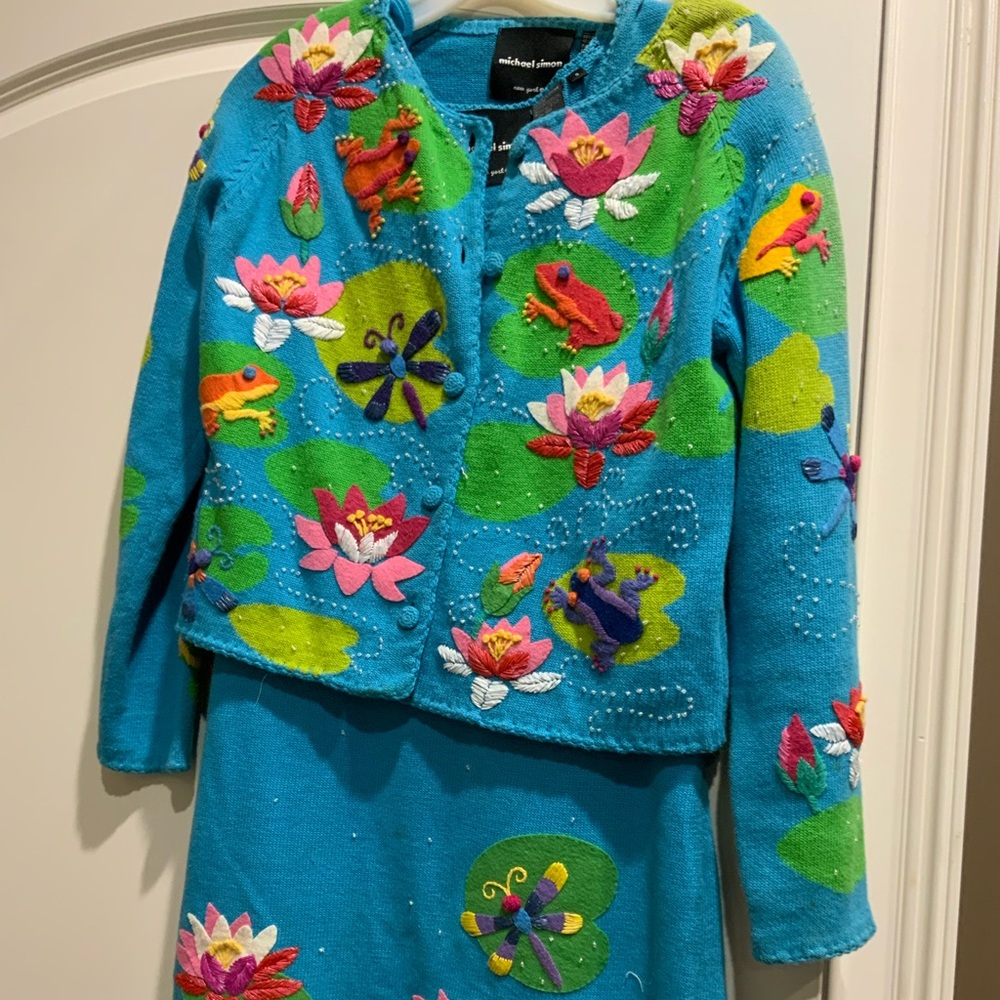 Michael Simon collection sweater and dress (2 pieces)